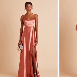 Birdy Grey Jay Dress Shiny Satin